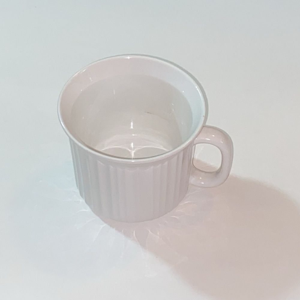 CorningWare French White Mug 20 oz-600mL Microwave And Oven Safe